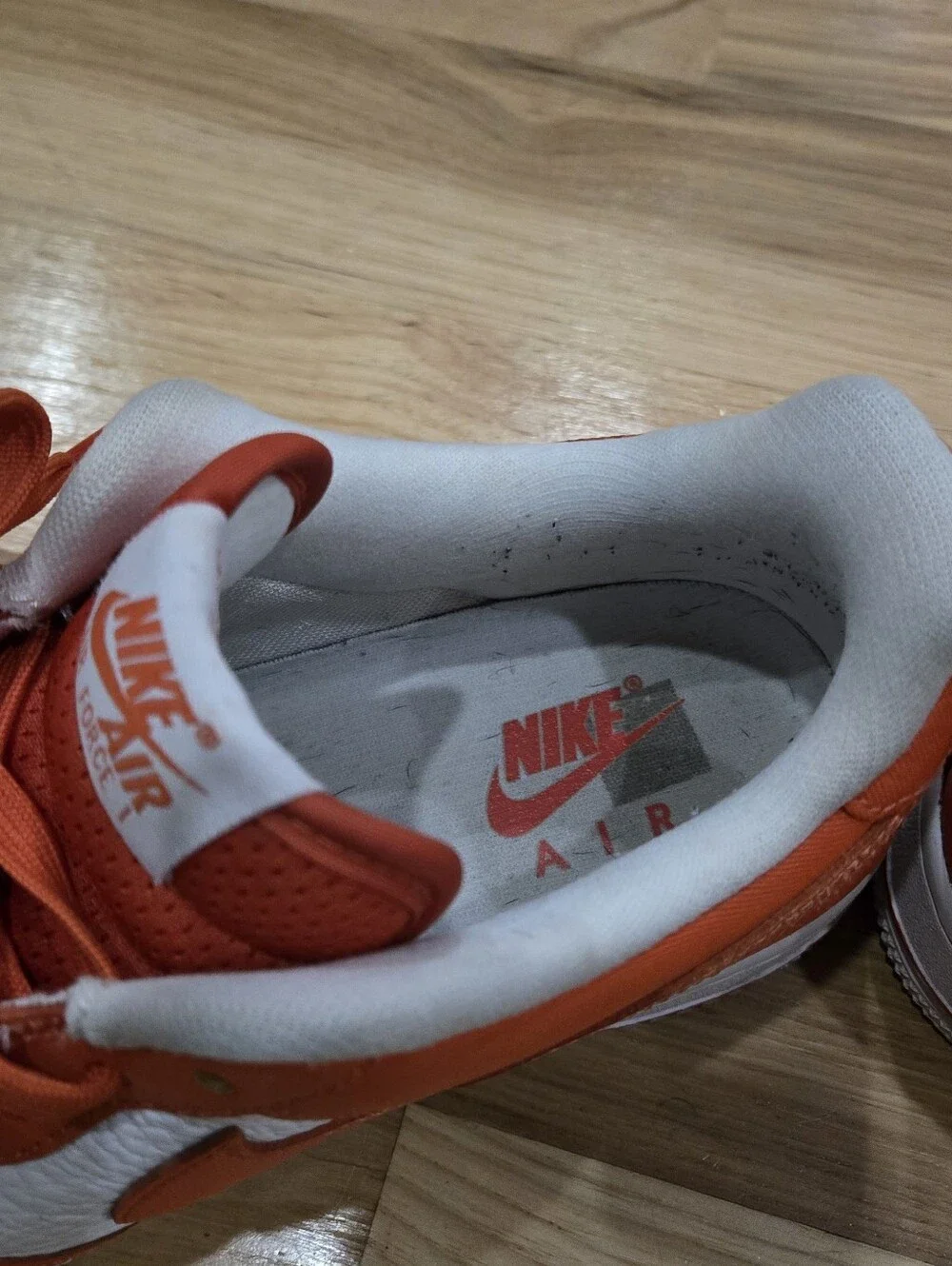 Nike Air Force 1 Low '07 Cosmic Clay/White (Orange & White) Men's 8 Women's 9.5